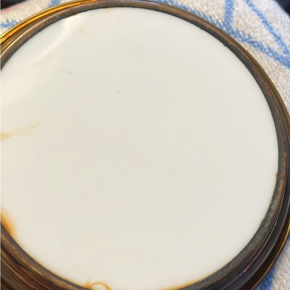 Seabiscuit brass and glass coaster collectible. - Picture 3 of 4